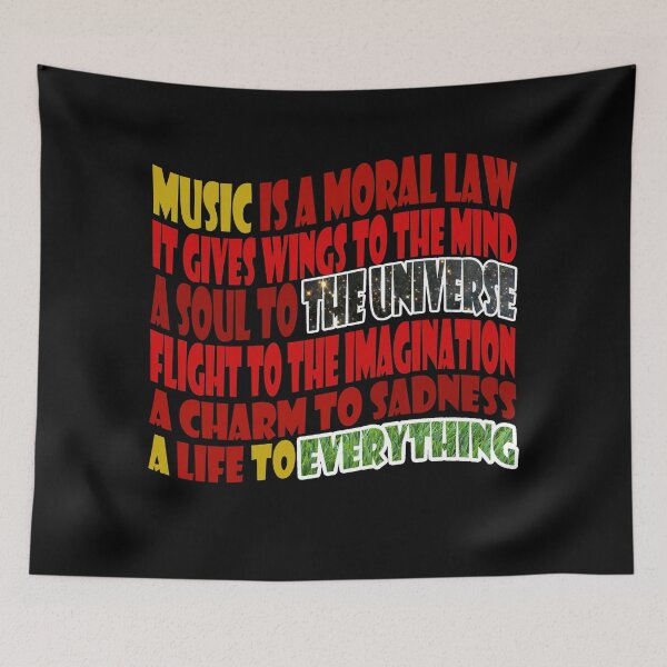 Item preview, Music is a Moral Law designed and sold by Ravvick.