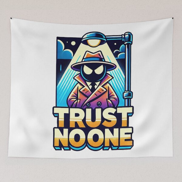 Item preview, Trust no one designed and sold by supersanko.