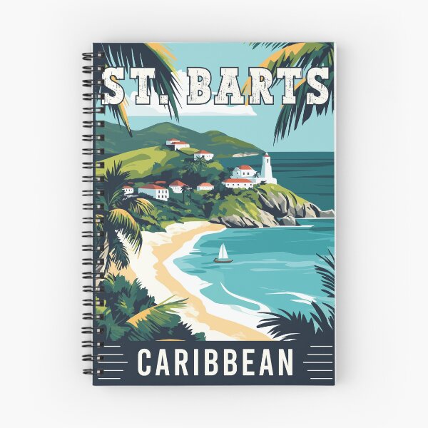 Item preview, Explore St. Barts - Captivating Caribbean Travel Art designed and sold by turtlestart.