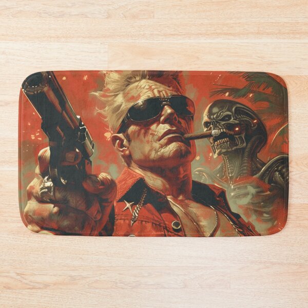Item preview, Duke Nukem (Retro Action Hero) designed and sold by LunartCode.