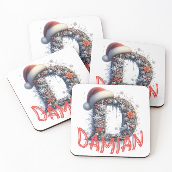 Item preview, Name Damian. My name is Damian. Winter initial. designed and sold by MagelliShop.