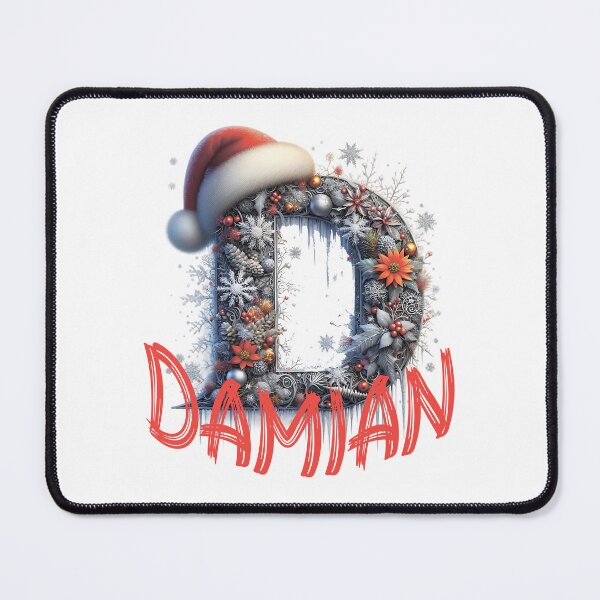 Item preview, Name Damian. My name is Damian. Winter initial. designed and sold by MagelliShop.