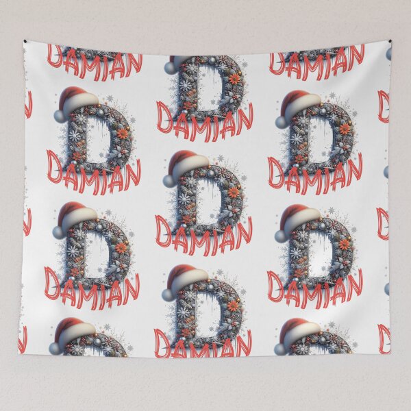 Item preview, Name Damian. My name is Damian. Winter initial. designed and sold by MagelliShop.
