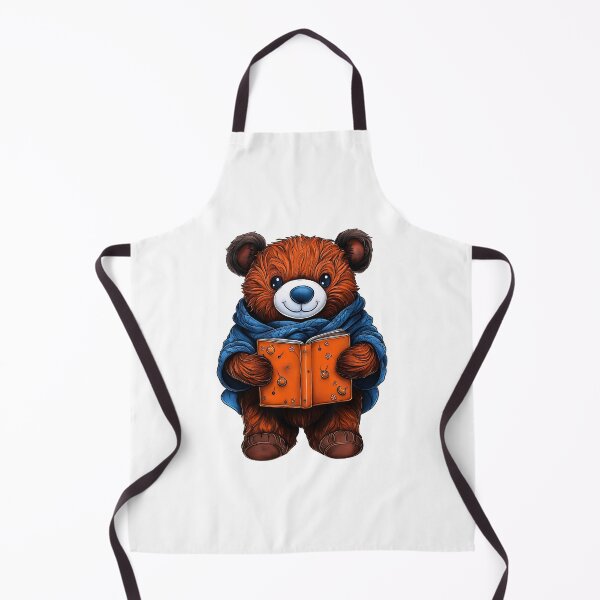 Item preview, Cute Bear Reading a Book, Bookworm Bear, Cozy Bear, Reader Bear, Lover of Books designed and sold by BukkyStory.