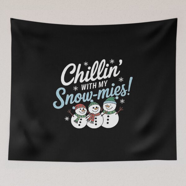 Item preview, Chilling with Snowmen Friends in Winter Wonderland designed and sold by love3617.