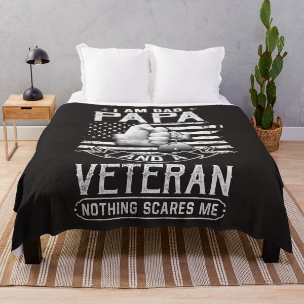 Item preview,  I'm a Dad Papa and Veteran - Funny Fathers Day designed and sold by FernaRoje.