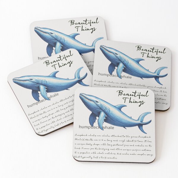 Item preview, beautiful things, Humpback whales designed and sold by zzzozzo.