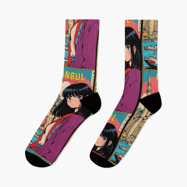 Item preview, Travel Istanbul Turkey Retro Anime Girl 80s Vintage designed and sold by Retro-Anime9.