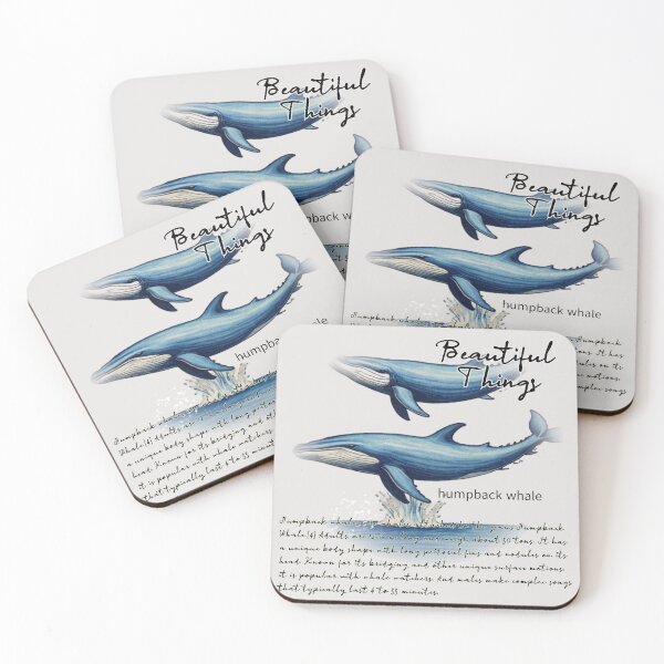 Item preview, beautiful things, Humpback whales designed and sold by zzzozzo.