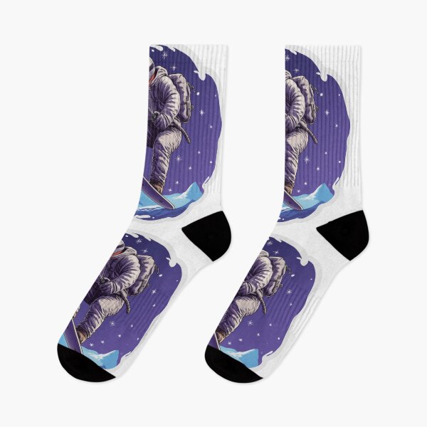 Item preview, Space Winter Madness Space and Snowboard designed and sold by DotLineColor.