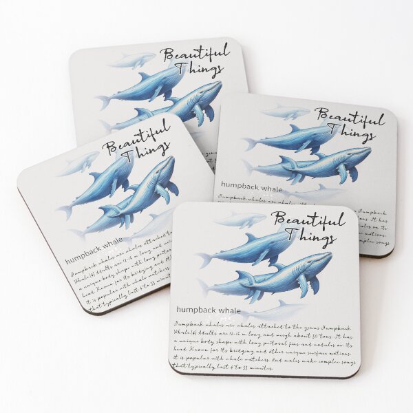 Item preview, beautiful things, Humpback whales designed and sold by zzzozzo.