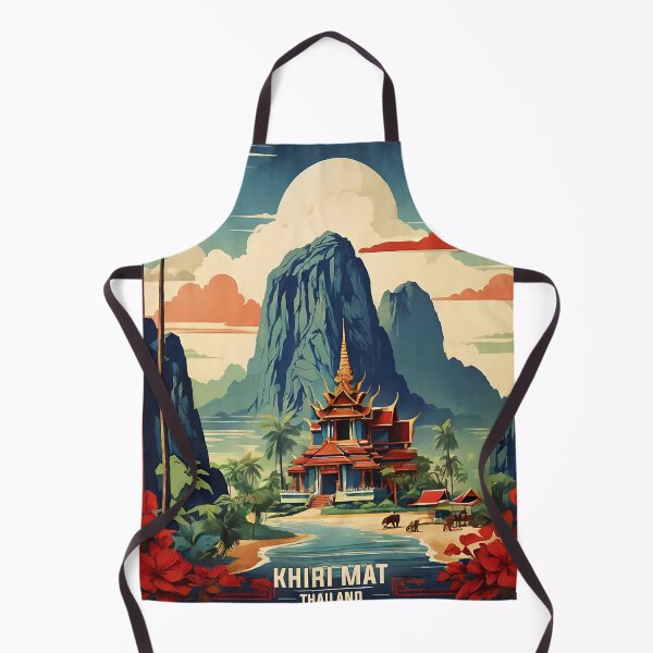 Item preview, Khiri Mat Thailand Vintage Retro Travel Tourism designed and sold by TravelersGems.