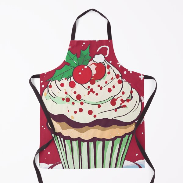 Item preview, mistletoe cupcake designed and sold by cherryj27.