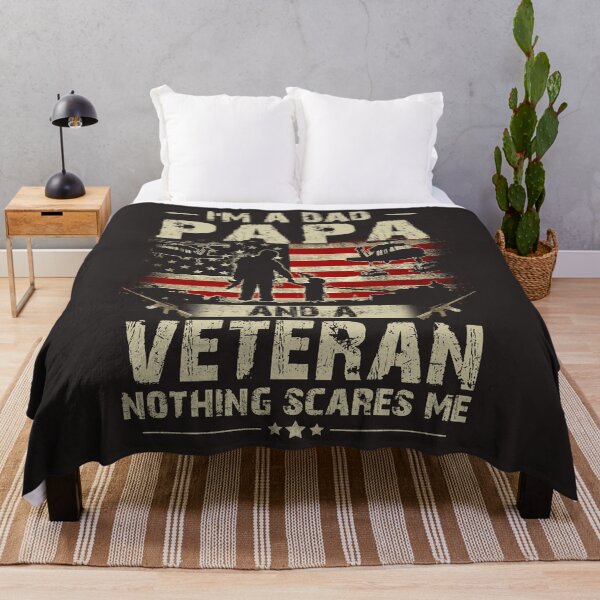 Item preview, Mens I'm a Dad Papa and a Veteran Funny designed and sold by FernaRoje.