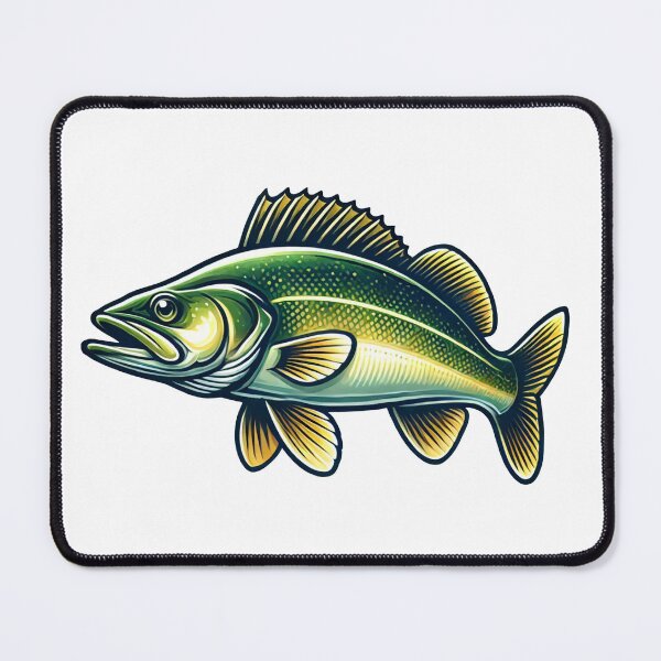 Item preview, Walleye Cartoon designed and sold by LightningJelly.