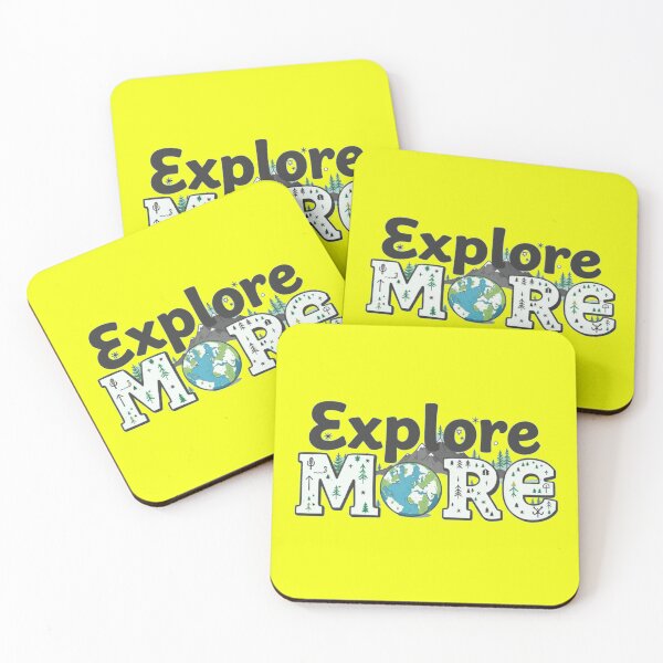 Item preview, Explore More Hiking Earth Adventure Camp Art Outdoor Nature Travel designed and sold by Kia Blaze.