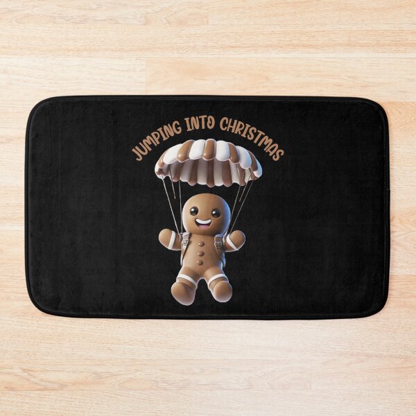 Item preview, Jumping Into Christmas Skydiving Cookie Gingerbread Man 7 designed and sold by Designed-By-KC.