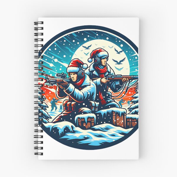 Item preview, Holiday FPS Action – Snowy Battlefield Showdown designed and sold by NSB-Design.