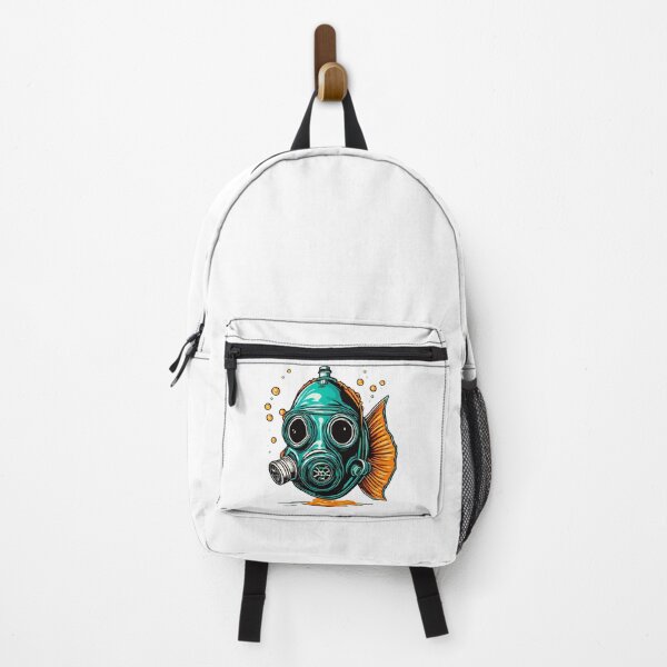 Item preview, Gas Masked Fish in Polluted Depths 3 designed and sold by Tom-Johnson.