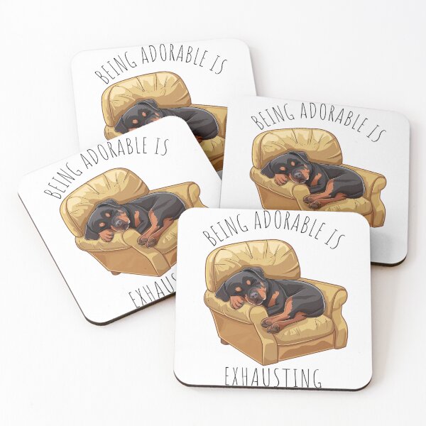 Item preview, Adorable Rottweiler: Cuteness Overload Exhaustion designed and sold by StoReprint1.