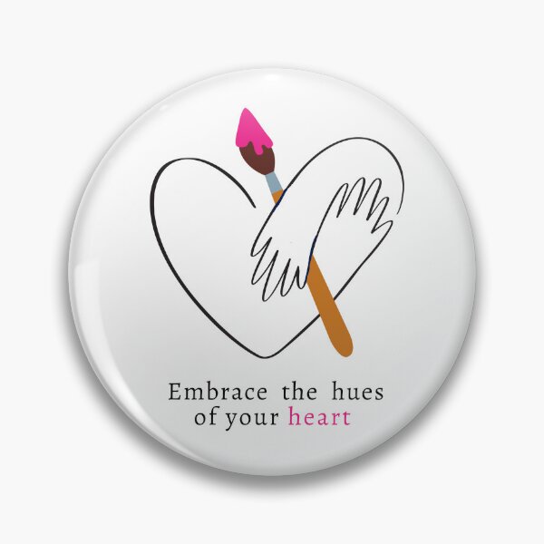 Item preview, EMBRACE THE HUES IN YOUR HEART designed and sold by Remijuice.