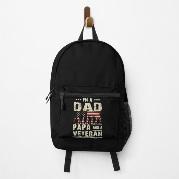 Item preview, Mens I'm a Dad Papa and a Veteran Funny designed and sold by FernaRoje.