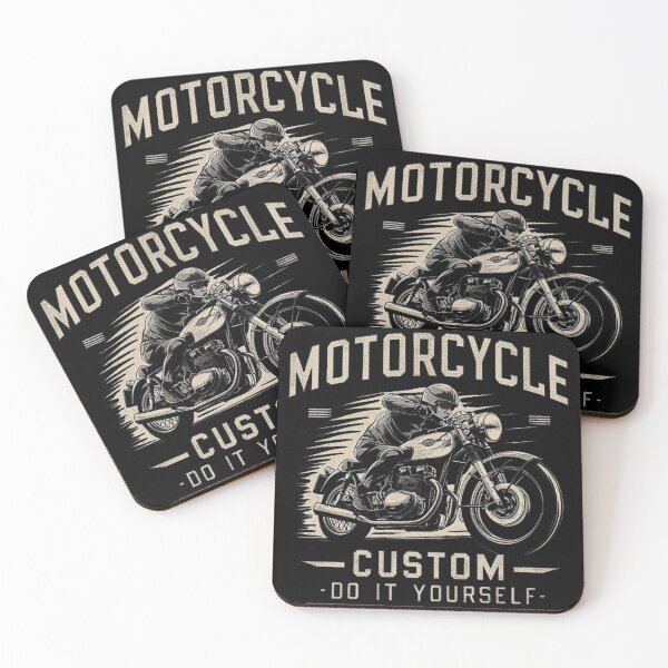 Item preview, Custom Motorcycle DIY Vintage-Inspired Illustration” designed and sold by love3617.