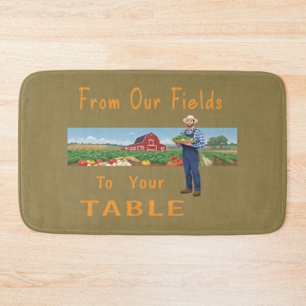 Item preview, From Our Fields To Your Table designed and sold by 3Brew-Designs.