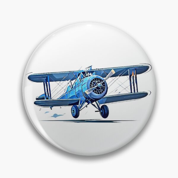 Item preview, Vintage Airplane Art Print - Timeless Aviation Design for Apparel, Décor & Gifts designed and sold by Earth Nature Creations.