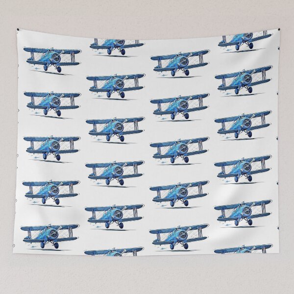 Item preview, Vintage Airplane Art Print - Timeless Aviation Design for Apparel, Décor & Gifts designed and sold by Earth Nature Creations.
