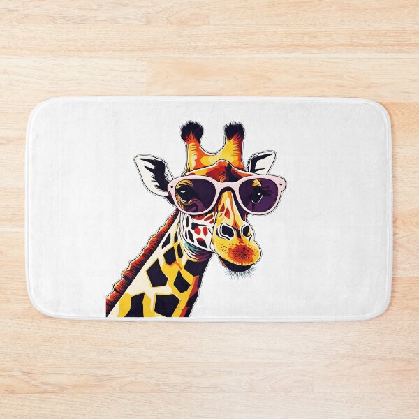 Item preview, Giraffe with Colorful Glasses 5 designed and sold by Tom-Johnson.