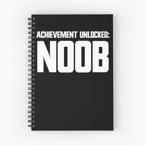 Item preview, Achievement Unlocked Noob Video Games Gamer Noob Gear designed and sold by DynamicDesign.