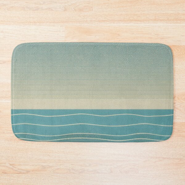Item preview, Abstract Ocean Waves | Minimalist Sea Art | Modern Coastal Illustration designed and sold by Epic--Art.
