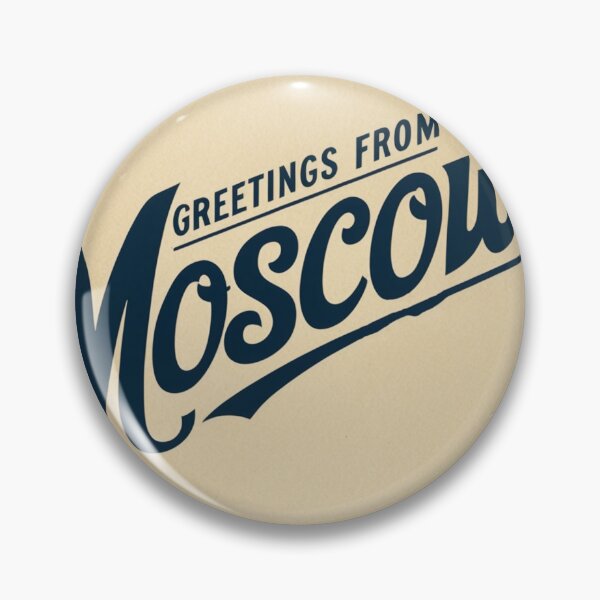 Item preview, Greetings from Moscow Russia Vintage Travel Retro Postcard Design designed and sold by TravelPostcardGems.