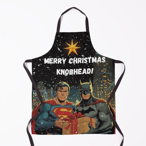 Item preview, "Superheroes Say: Merry Christmas, Knobhead!" designed and sold by Ice Diamond Designs.