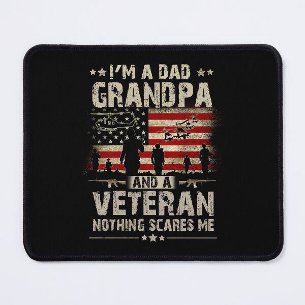 Item preview, I'm A Dad Grandpa And Veteran Funny Retro Papa Grandpa Gifts designed and sold by FernaRoje.