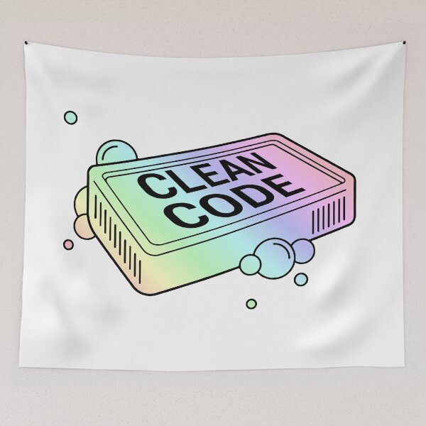 Item preview, clean code rainbow edition designed and sold by yourgeekside.