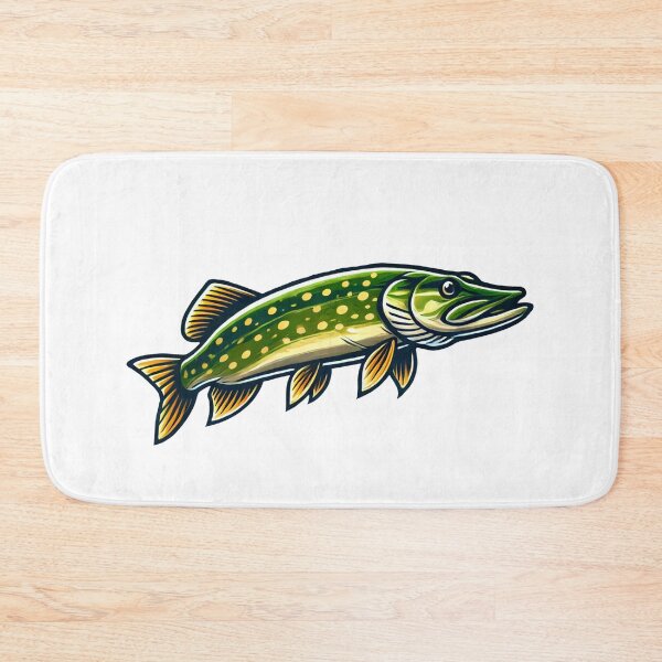 Item preview, Northern Pike Cartoon designed and sold by LightningJelly.