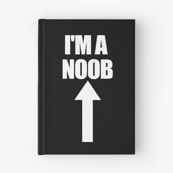Item preview, I'm A Noob Arrow Pointing Up Video Games Gamer Noob Gear designed and sold by DynamicDesign.
