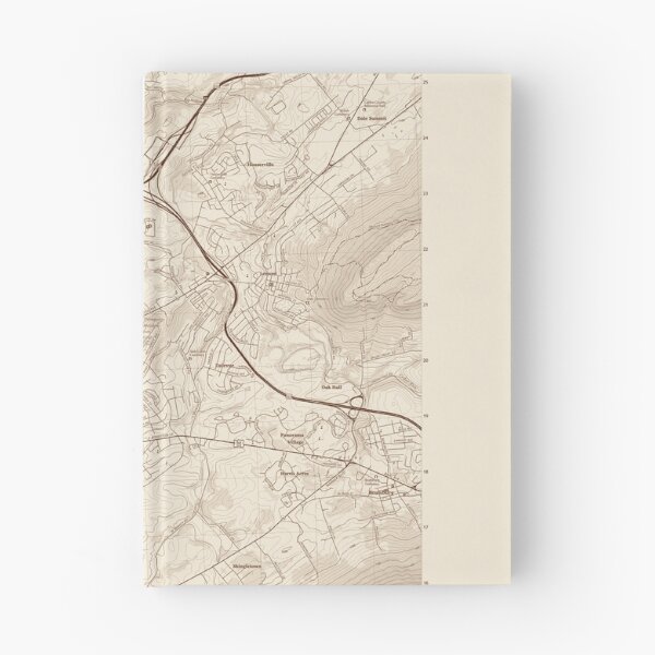 Item preview, State College, PA Topographical Map Vintage designed and sold by PGHPhotoCo.