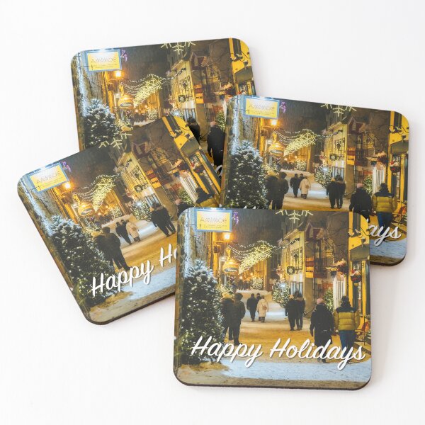 Item preview, Quebec City Old Town Winter Holidays designed and sold by Robert Alsop.