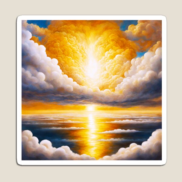 Item preview, Nubes doradas y celestiales Horizonte celestial 2 designed and sold by Tom-Johnson.