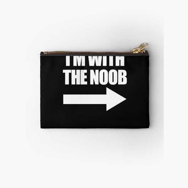 Item preview, I'm With The Noob Arrow Right Video Games Gamer Noob Gear designed and sold by DynamicDesign.