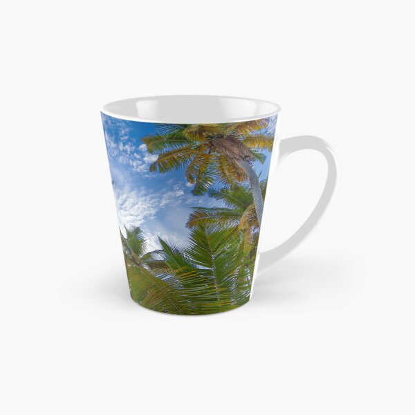 Item preview, Vibrant photo showcasing a stunning tropical palm TREEZ look up scene in the Dominican Republic designed and sold by EyezWatchin.