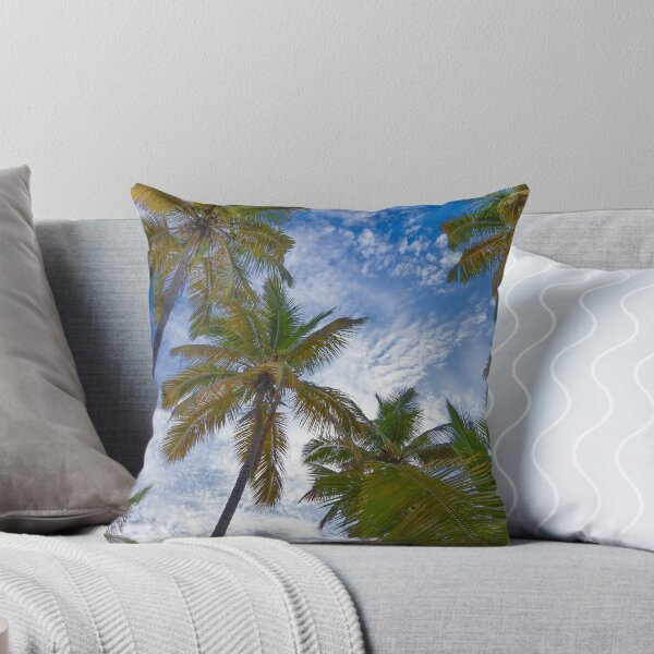 Item preview, Vibrant photo showcasing a stunning tropical palm TREEZ look up scene in the Dominican Republic designed and sold by EyezWatchin.