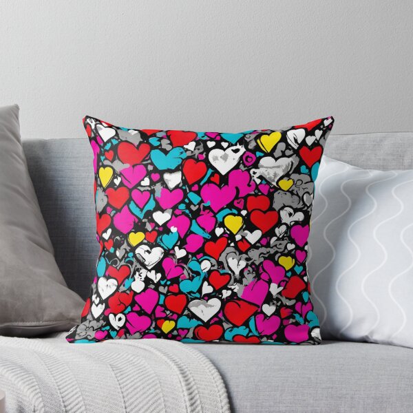 Item preview, Graffiti Hearts Valentine's Art 3 designed and sold by Tom-Johnson.