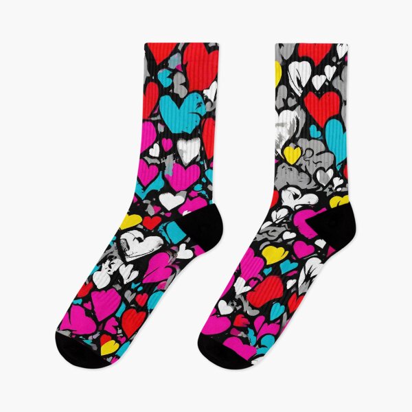 Item preview, Graffiti Hearts Valentine's Art 3 designed and sold by Tom-Johnson.