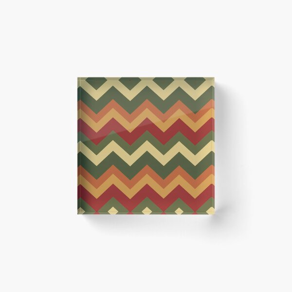 Item preview, Paprika Zig Zag Pattern designed and sold by MadCreations33.
