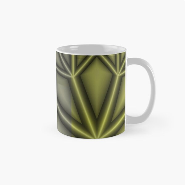 Item preview, The Tree, Abstract Graphic Fractal Art With Olive Green and Copper designed and sold by gabiwArt.