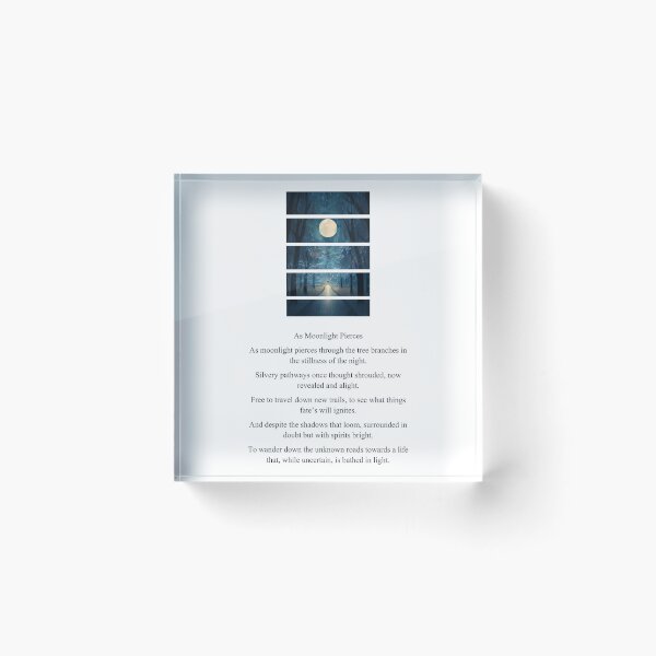 Item preview, As Moonlight Pierces  designed and sold by SHPoetry.